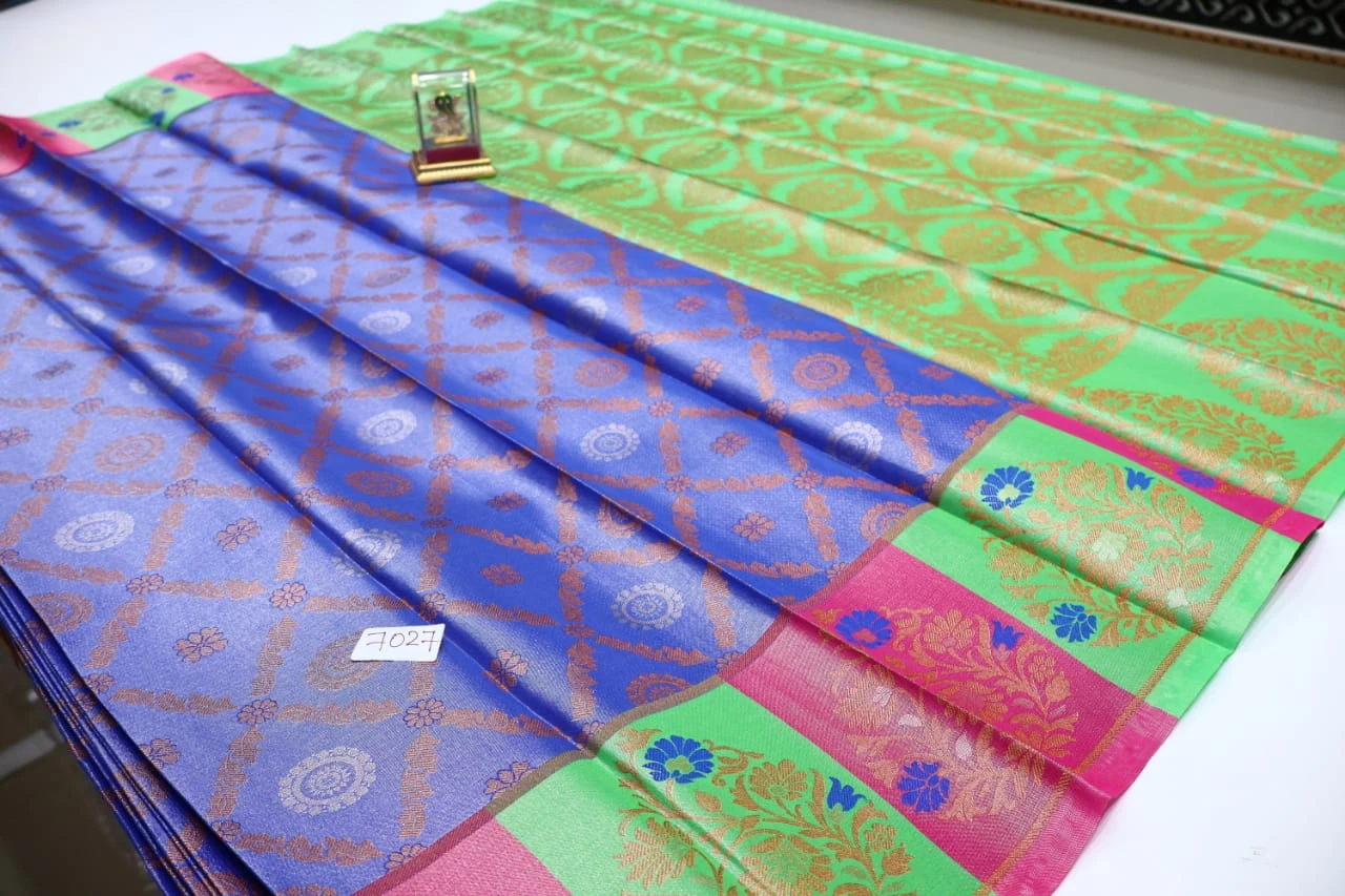 Soft silk sarees(7027)