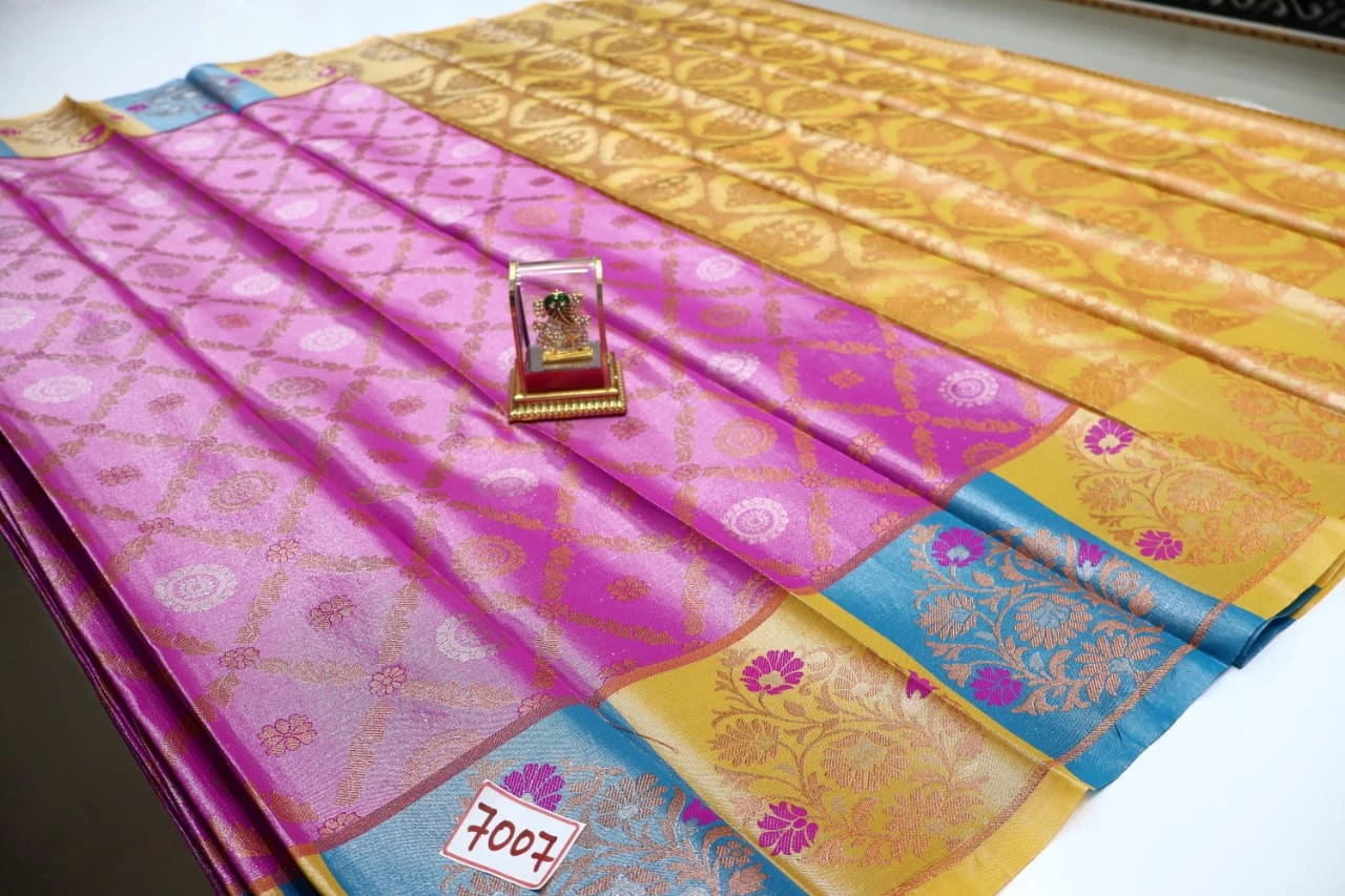 Soft silk sarees(7007)